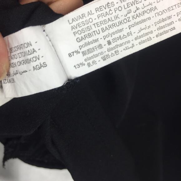 Zara Oversized Hoodie Lightweight Half Zip Jacket Small Funnel Neck Pouch Pocket - Picture 6 of 16